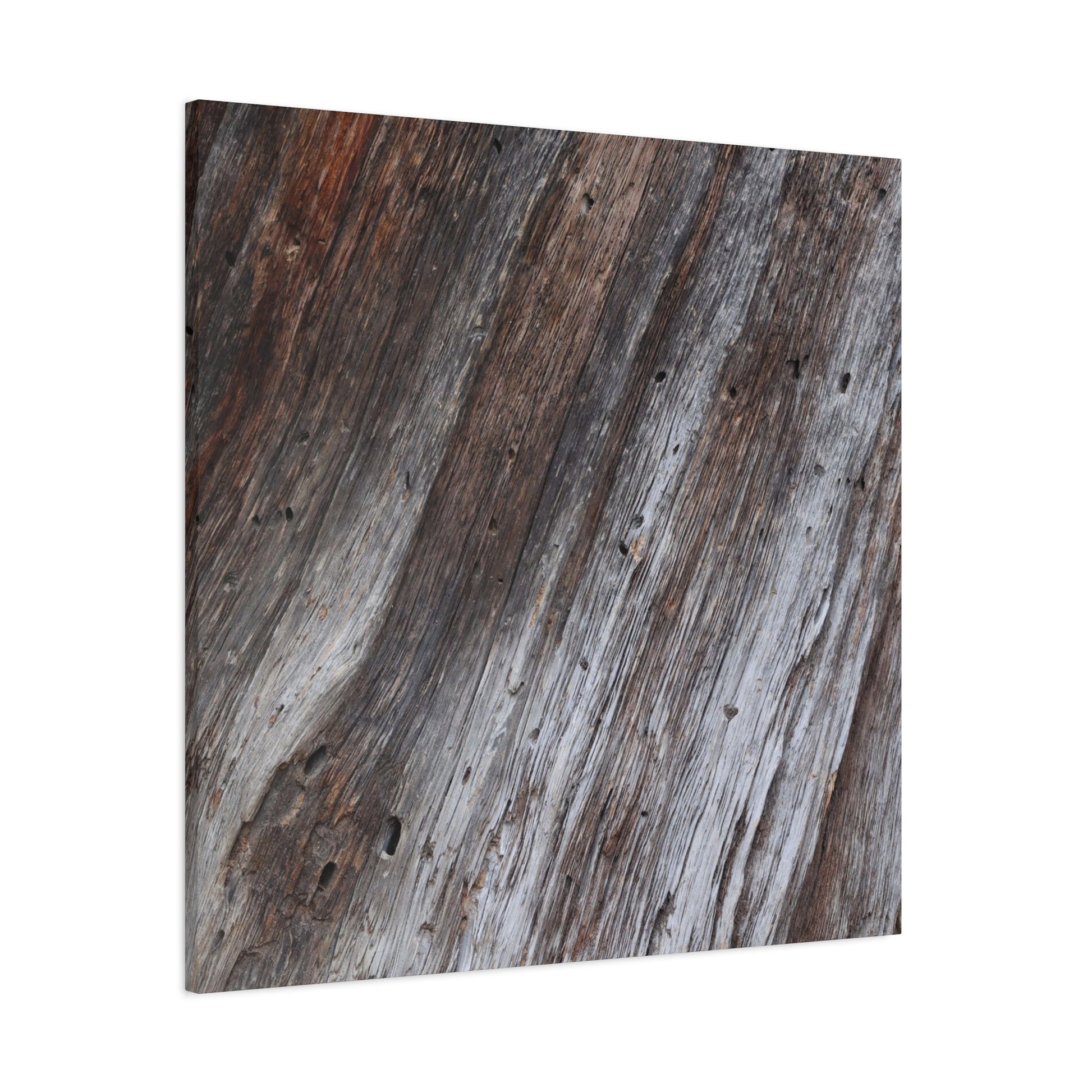 Aged Planks - Unique Frameless Canvas Wall Art - Art By Earth