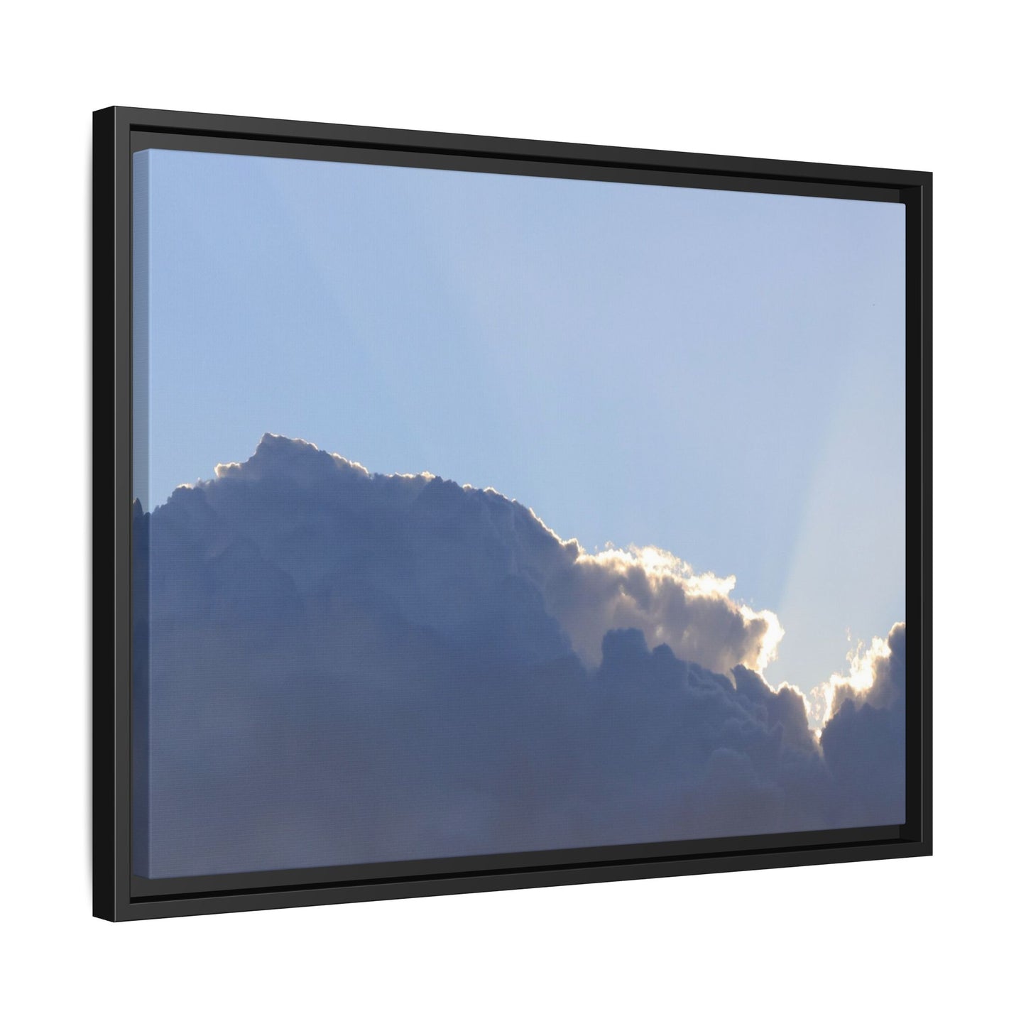 Cloud Divide - Unique Stretched Canvas Wall Art - Art By Earth