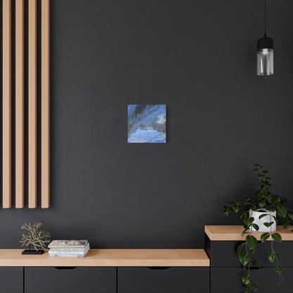 Reflections of Tranquility - Unique Frameless Canvas Wall Art