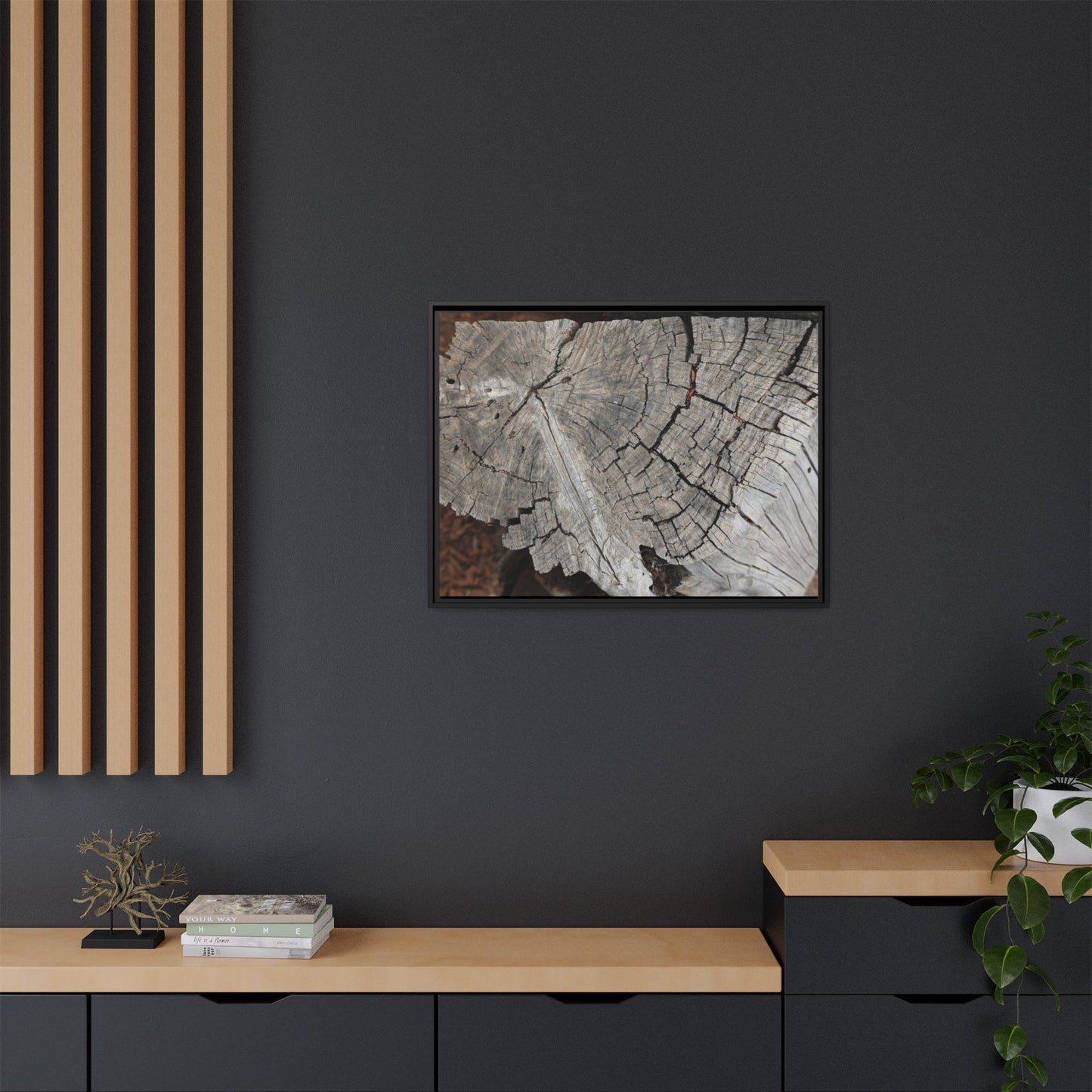 Time's Signature - Unique Stretched Canvas Wall Art - Art By Earth