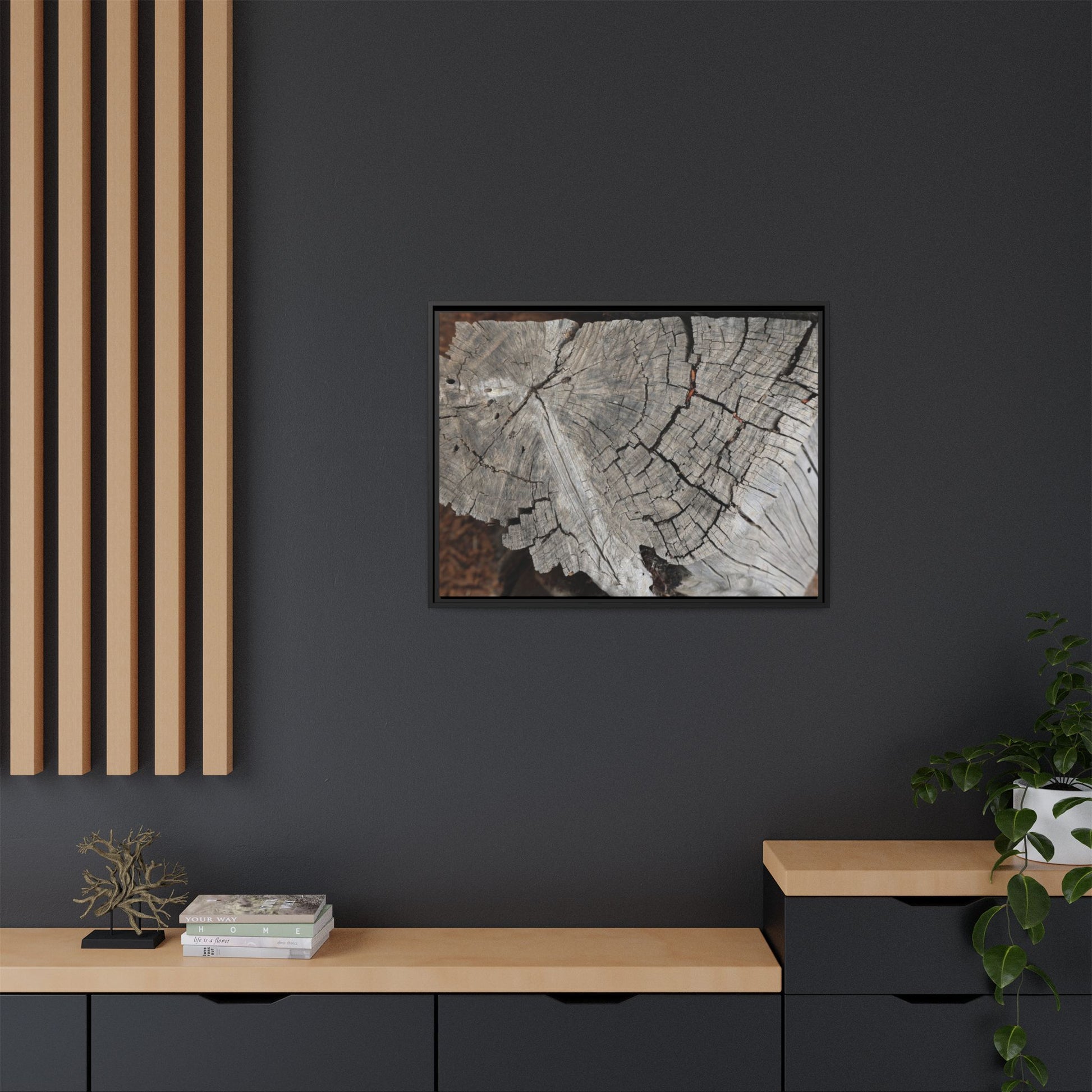 Time's Signature - Unique Stretched Canvas Wall Art - Art By Earth