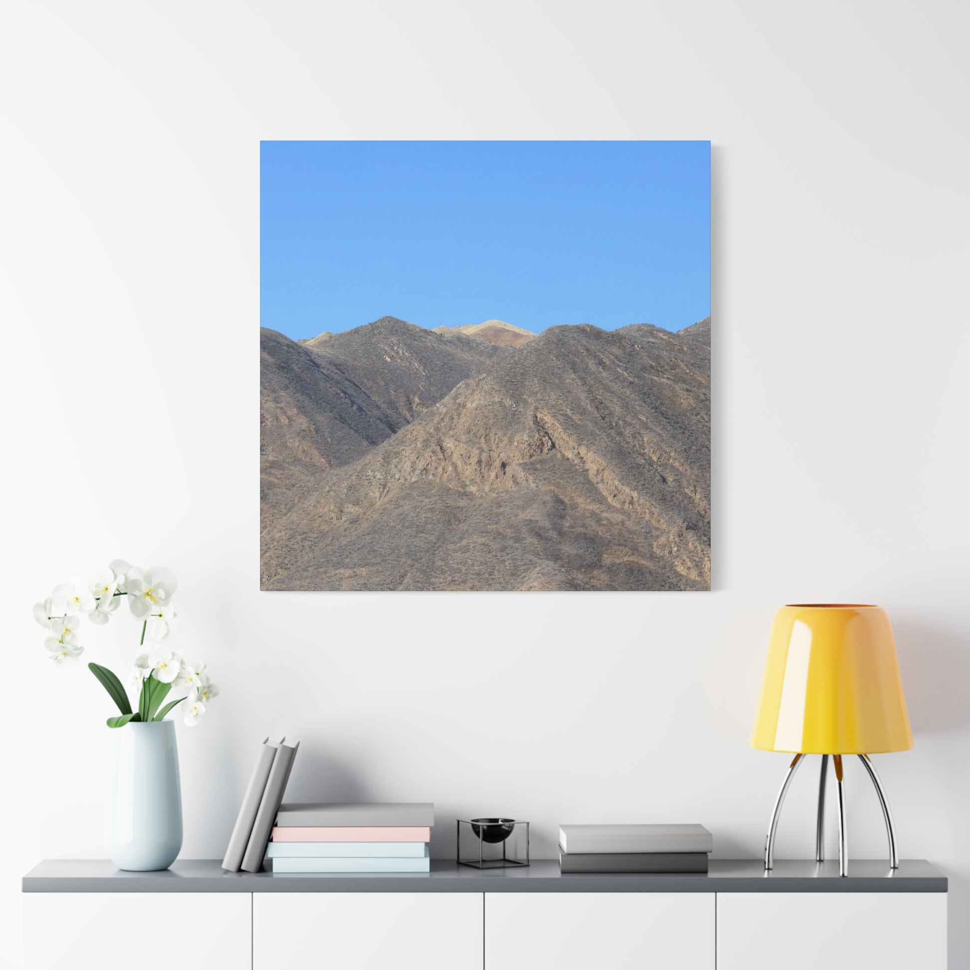 Silent Peaks - Unique Frameless Canvas Wall Art - Art By Earth