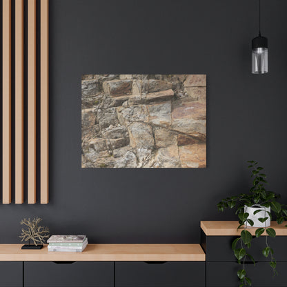 Stone Memories - Unique Frameless Canvas Wall Art - Art By Earth
