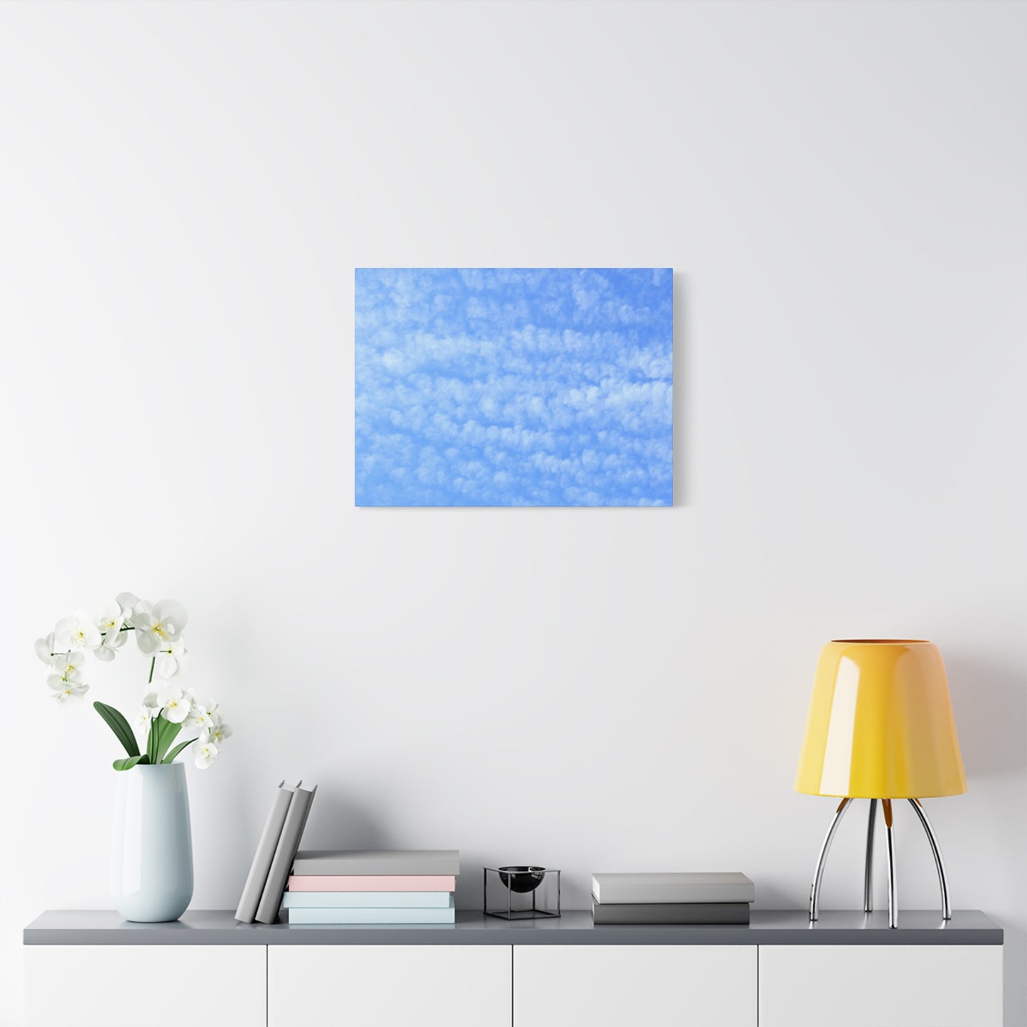 Clouded Reverie - Unique Frameless Canvas Wall Art - Art By Earth