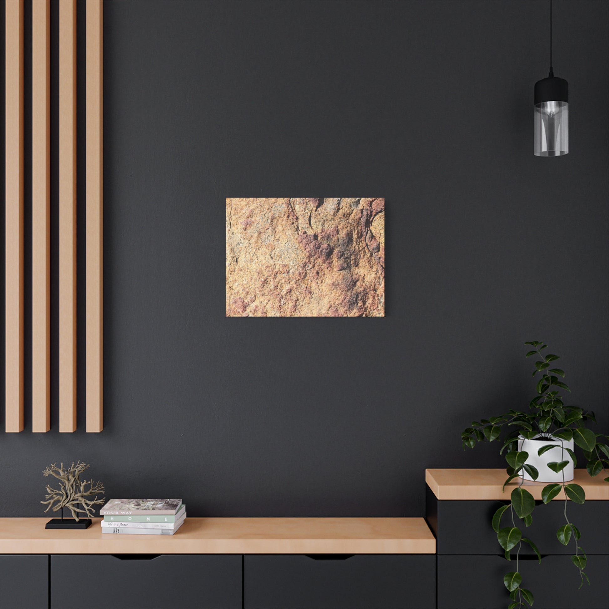 Terracotta Tears - Unique Frameless Canvas Wall Art - Art By Earth