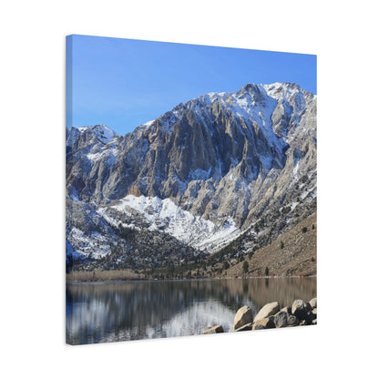 Reflections of Solitude - Unique Frameless Canvas Wall Art