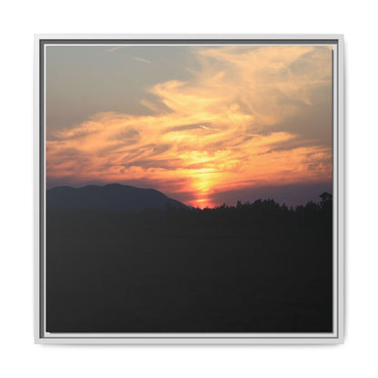 Gilded Horizon - Unique Stretched Canvas Wall Art - Art By Earth