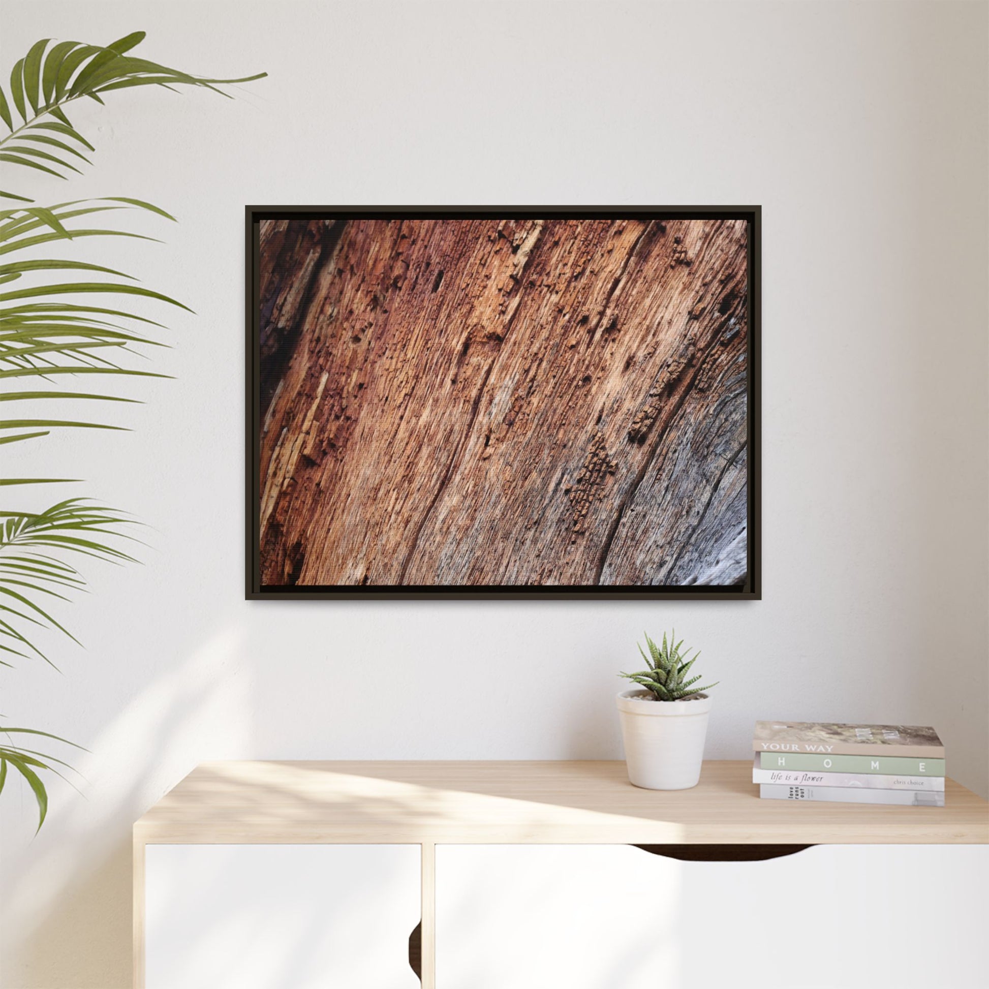 Time's Mark - Unique Stretched Canvas Wall Art - Art By Earth