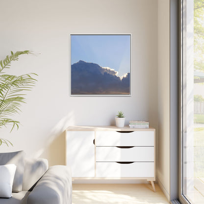 Cloud Divide - Unique Stretched Canvas Wall Art - Art By Earth