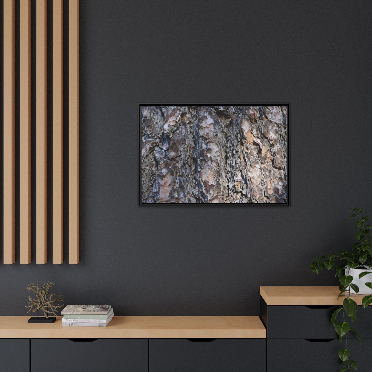 Weathered Patterns - Unique Stretched Canvas Wall Art - Art By Earth
