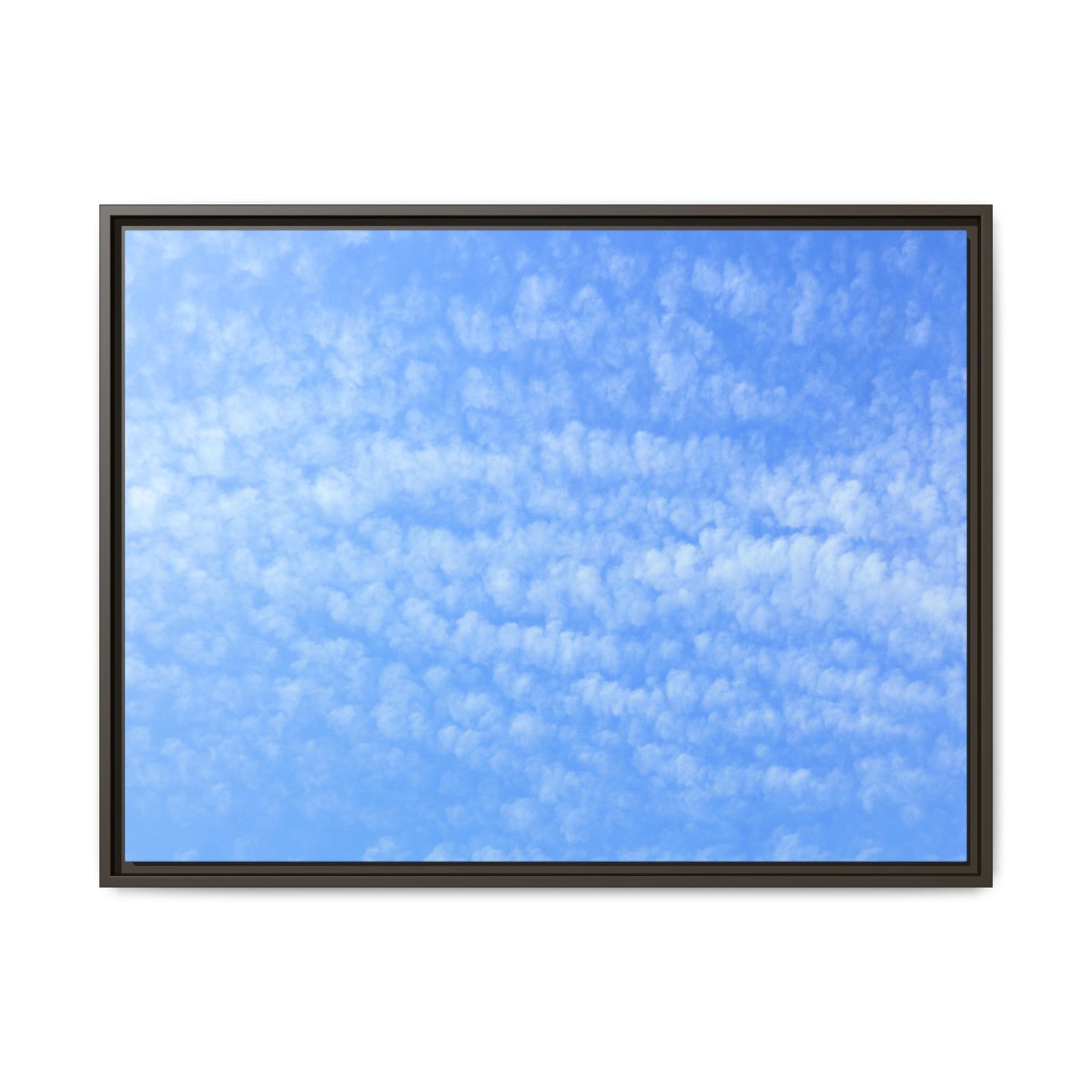 Wispy Blue Dreams - Unique Stretched Canvas Wall Art - Art By Earth