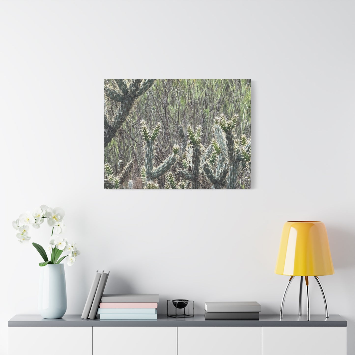 Spiny Sentinels - Unique Frameless Canvas Wall Art - Art By Earth