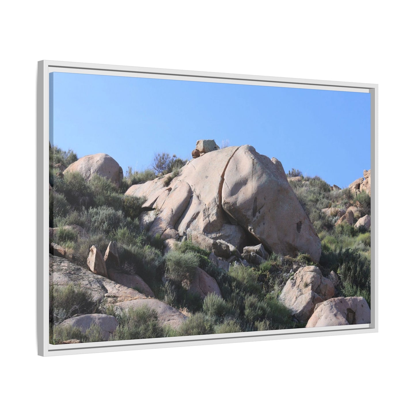 Ancient Stone Landscape - Unique Stretched Canvas Wall Art - Art By Earth