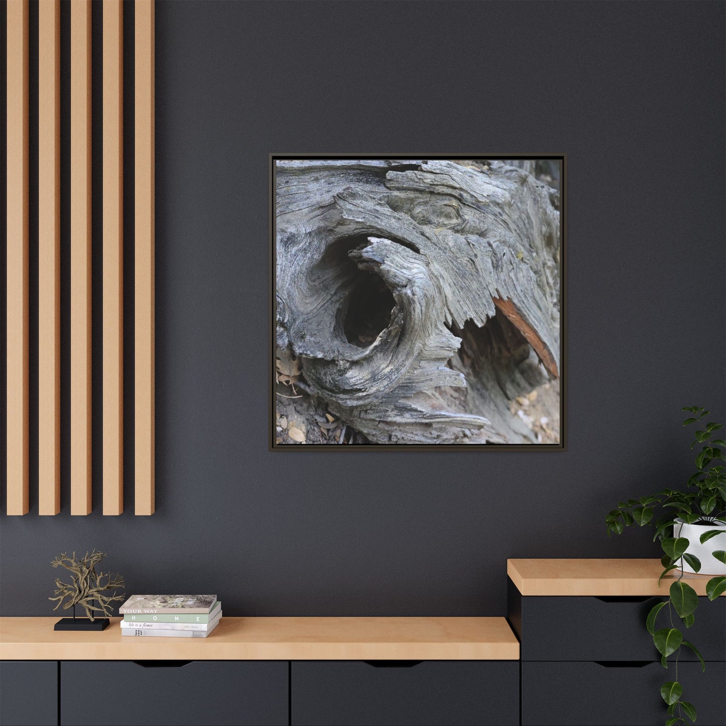 Bark's Labyrinth - Unique Stretched Canvas Wall Art - Art By Earth