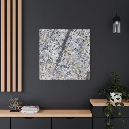 Crystalline Bubbles - Unique Frameless Canvas Wall Art - Art By Earth