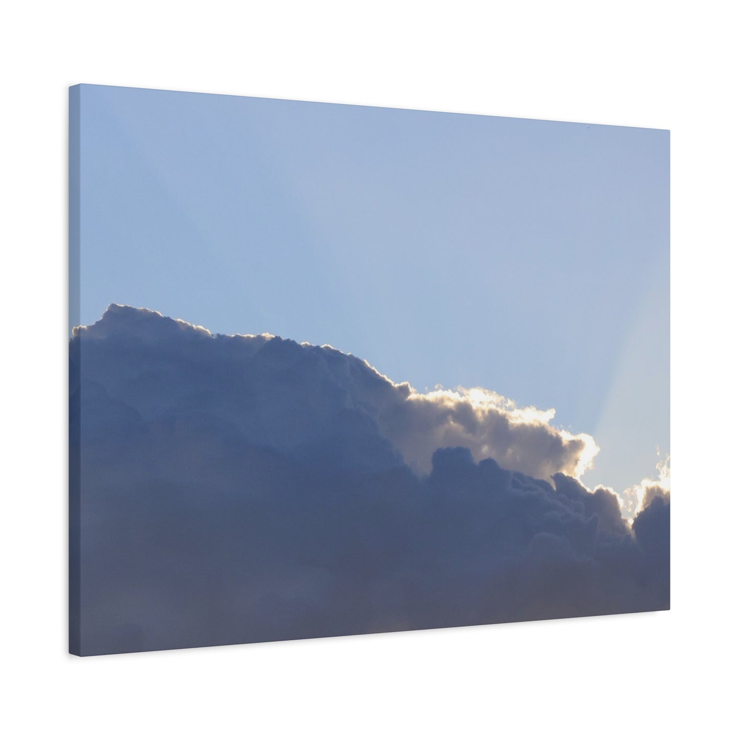 Cloud Mountain - Unique Frameless Canvas Wall Art