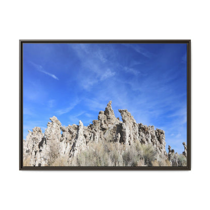 Frozen Sentinels - Unique Stretched Canvas Wall Art