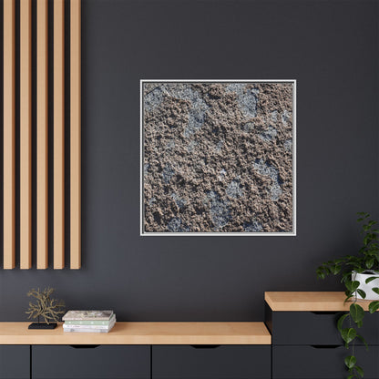 Textured Ground - Unique Stretched Canvas Wall Art