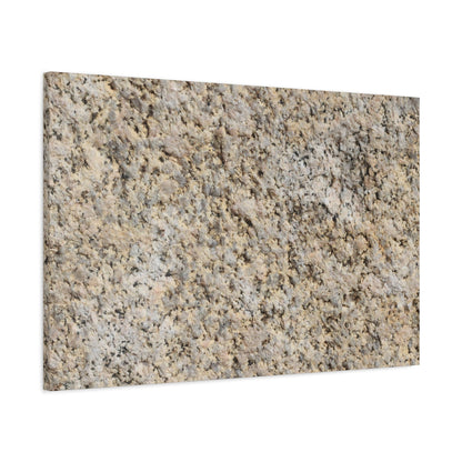 Granular Echoes - Unique Frameless Canvas Wall Art - Art By Earth