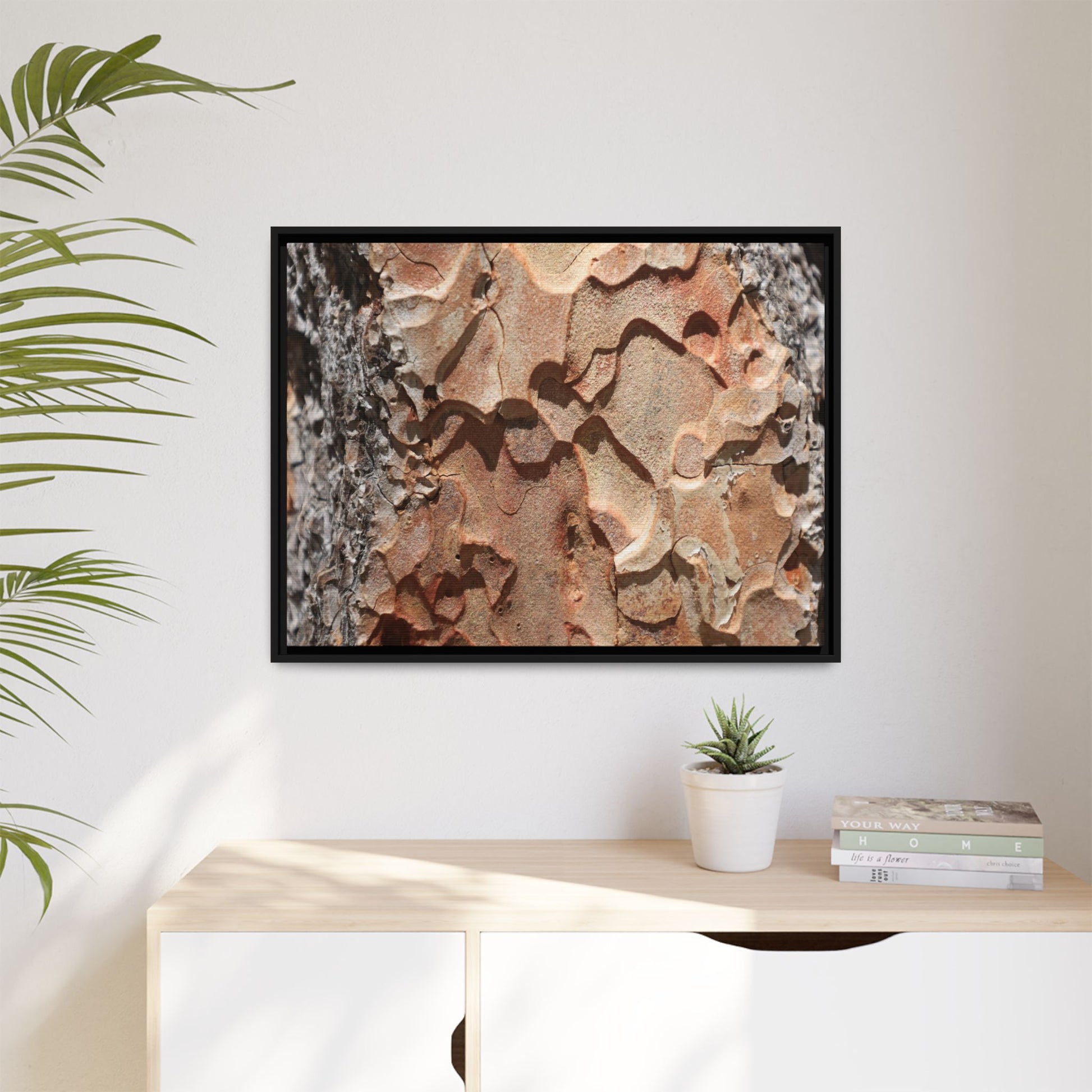 Rust and Stone - Unique Stretched Canvas Wall Art - Art By Earth