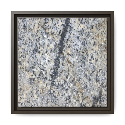 Granite Bubbles - Unique Stretched Canvas Wall Art - Art By Earth