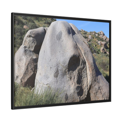 Skull Rock Desert - Unique Stretched Canvas Wall Art - Art By Earth