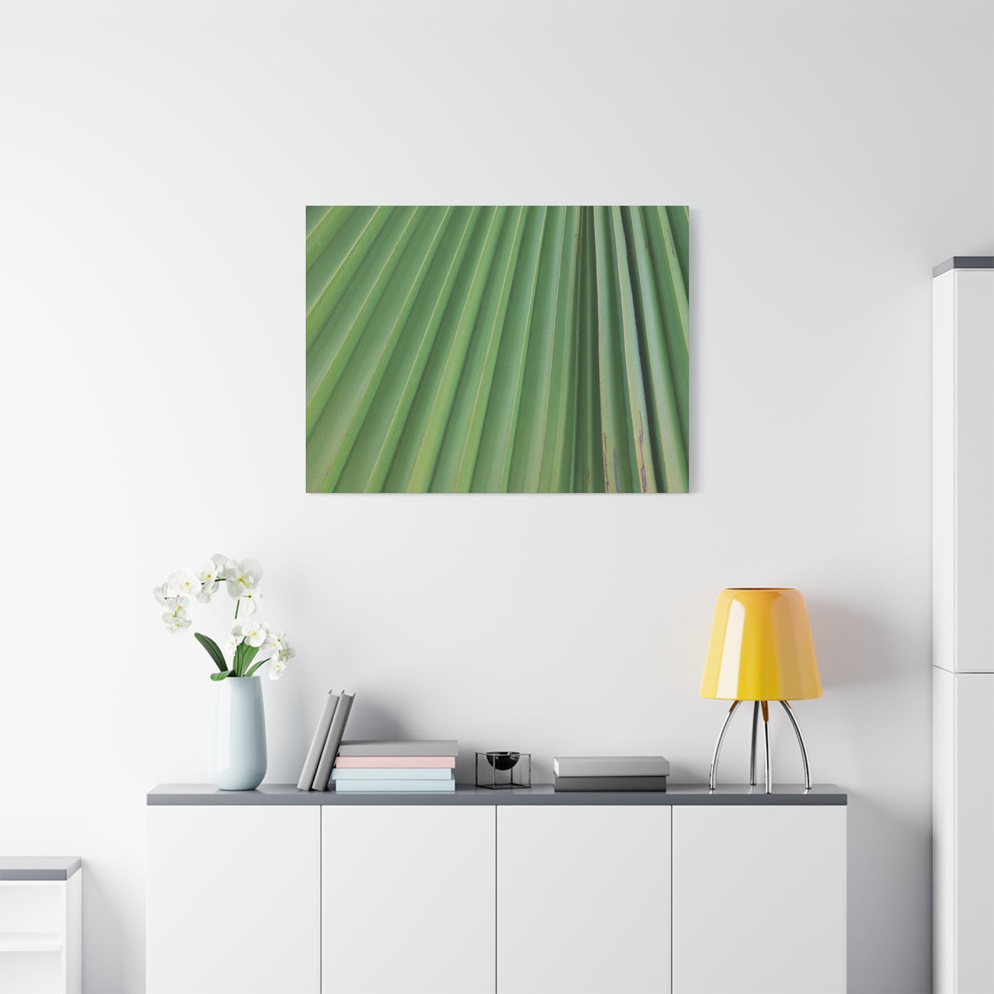 Palm Pulse - Unique Frameless Canvas Wall Art - Art By Earth