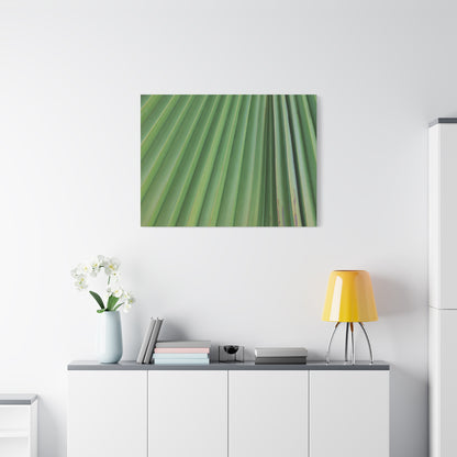 Palm Pulse - Unique Frameless Canvas Wall Art - Art By Earth