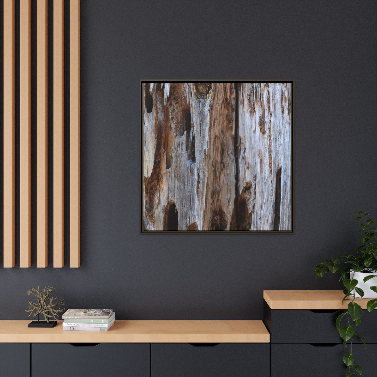 Decaying Splendor - Unique Stretched Canvas Wall Art - Art By Earth