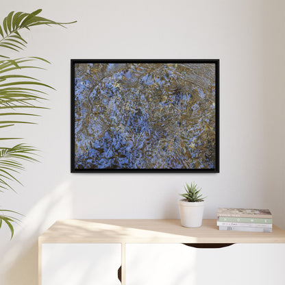 Aquatic Reflections - Unique Stretched Canvas Wall Art - Art By Earth