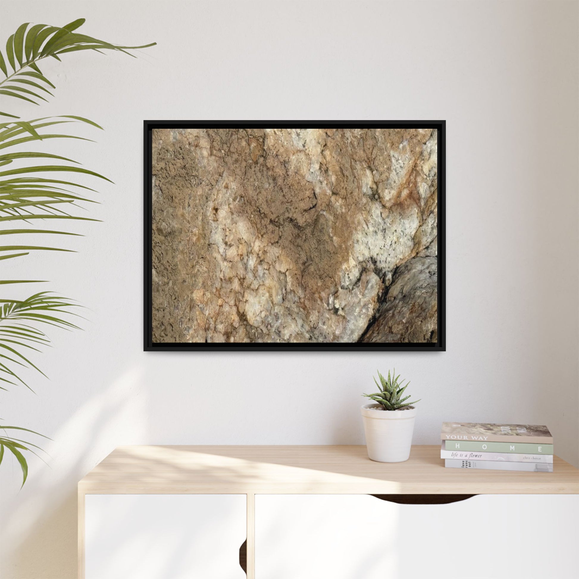 Ancient Stone Wall - Unique Stretched Canvas Wall Art - Art By Earth