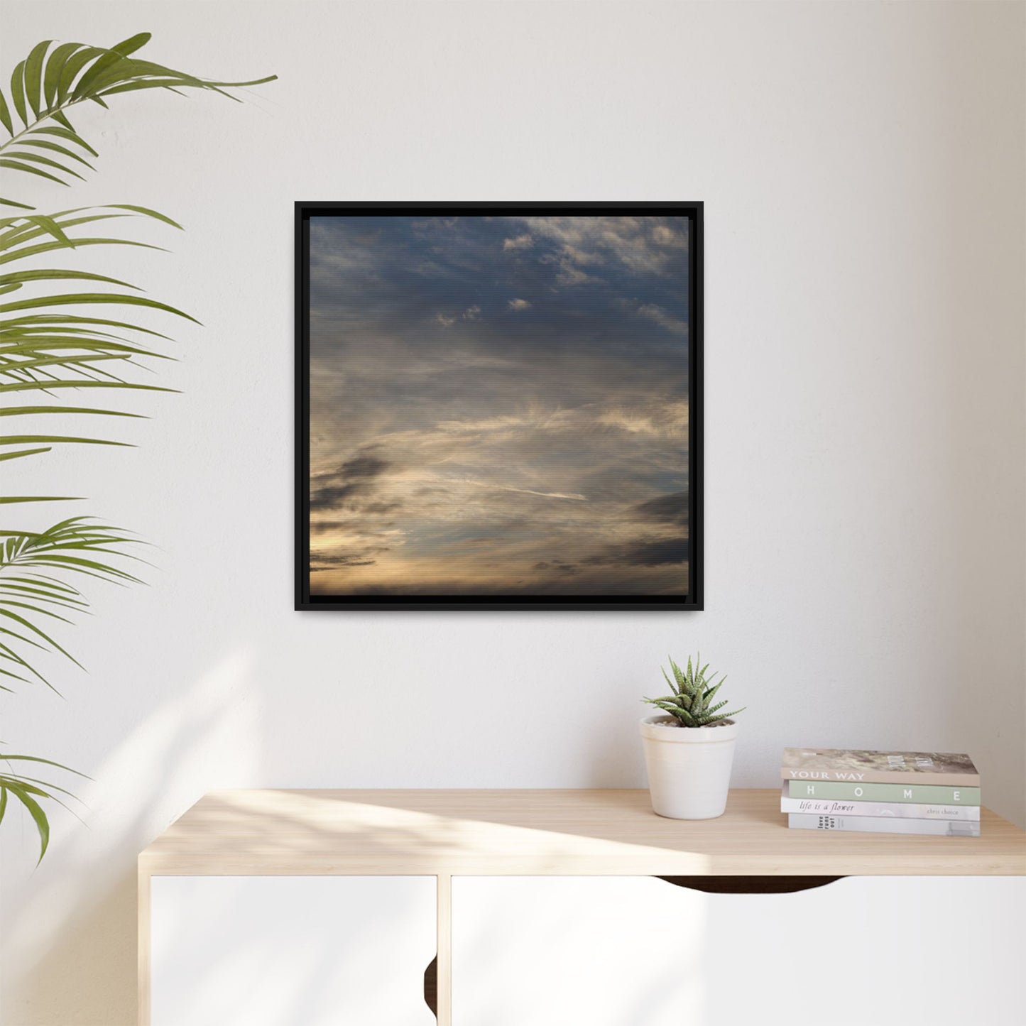 Clouded Thoughts - Unique Stretched Canvas Wall Art - Art By Earth