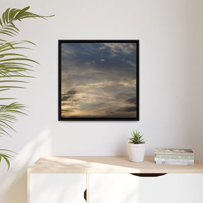 Clouded Thoughts - Unique Stretched Canvas Wall Art - Art By Earth