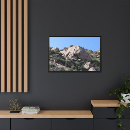 Ancient Stone Landscape - Unique Stretched Canvas Wall Art - Art By Earth