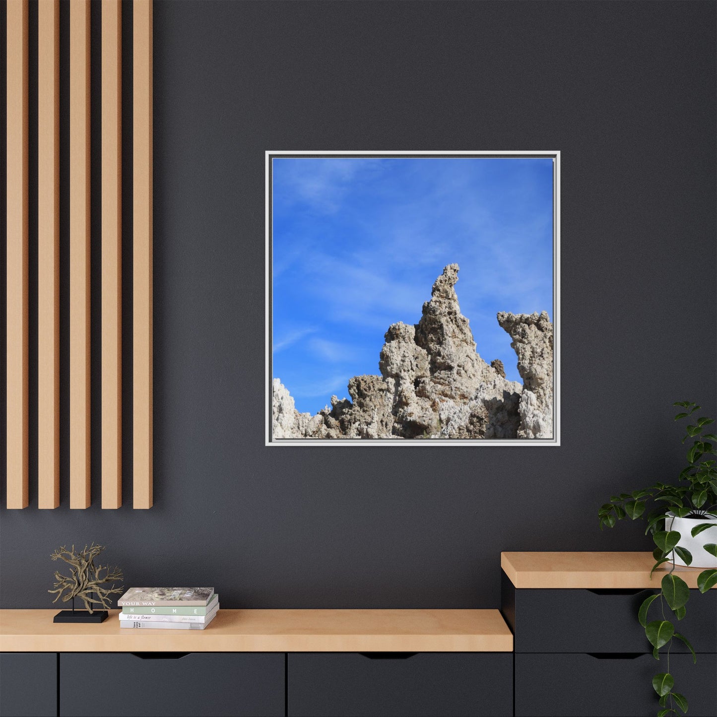 Echoes of Stone - Unique Stretched Canvas Wall Art