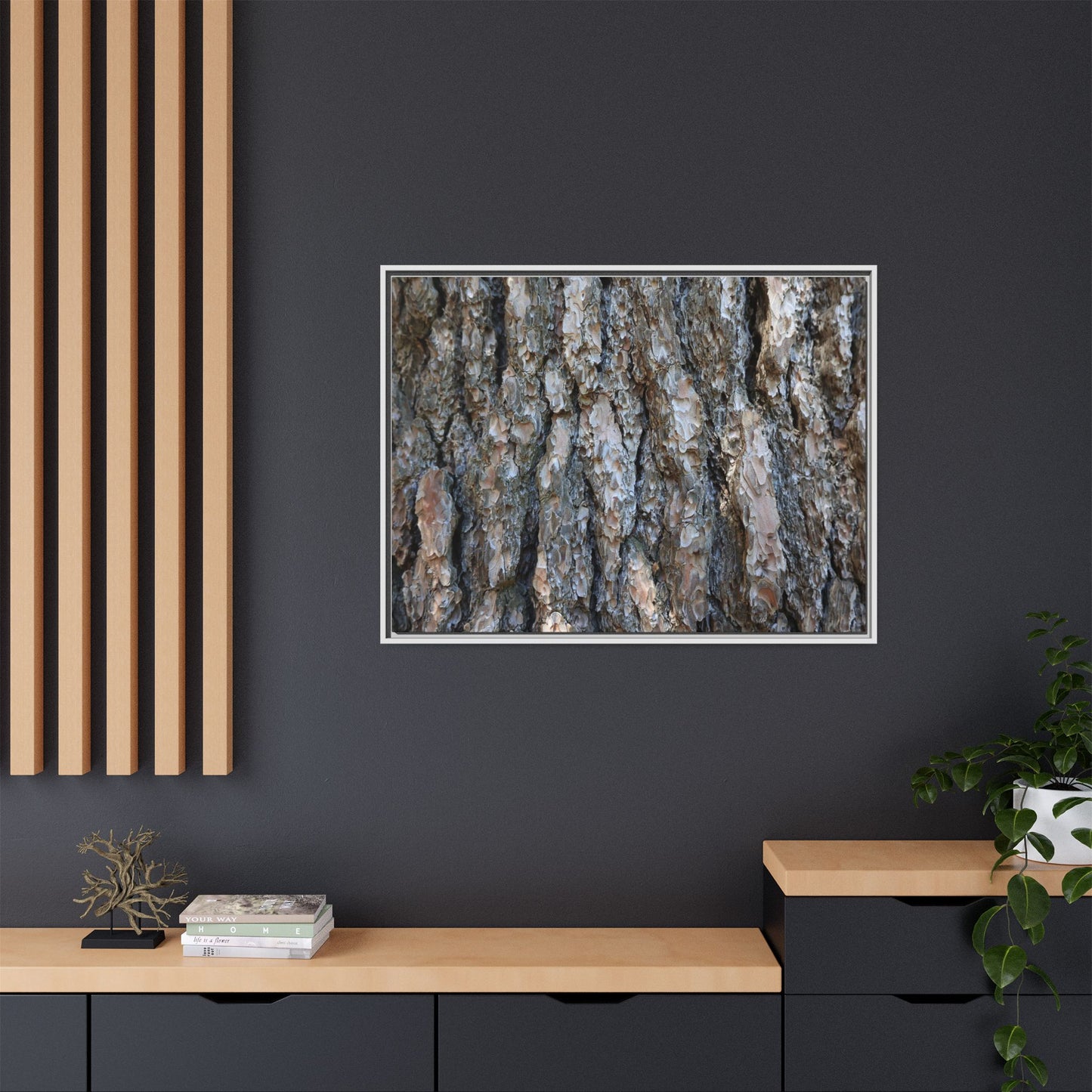 Bark Whispers - Unique Stretched Canvas Wall Art - Art By Earth