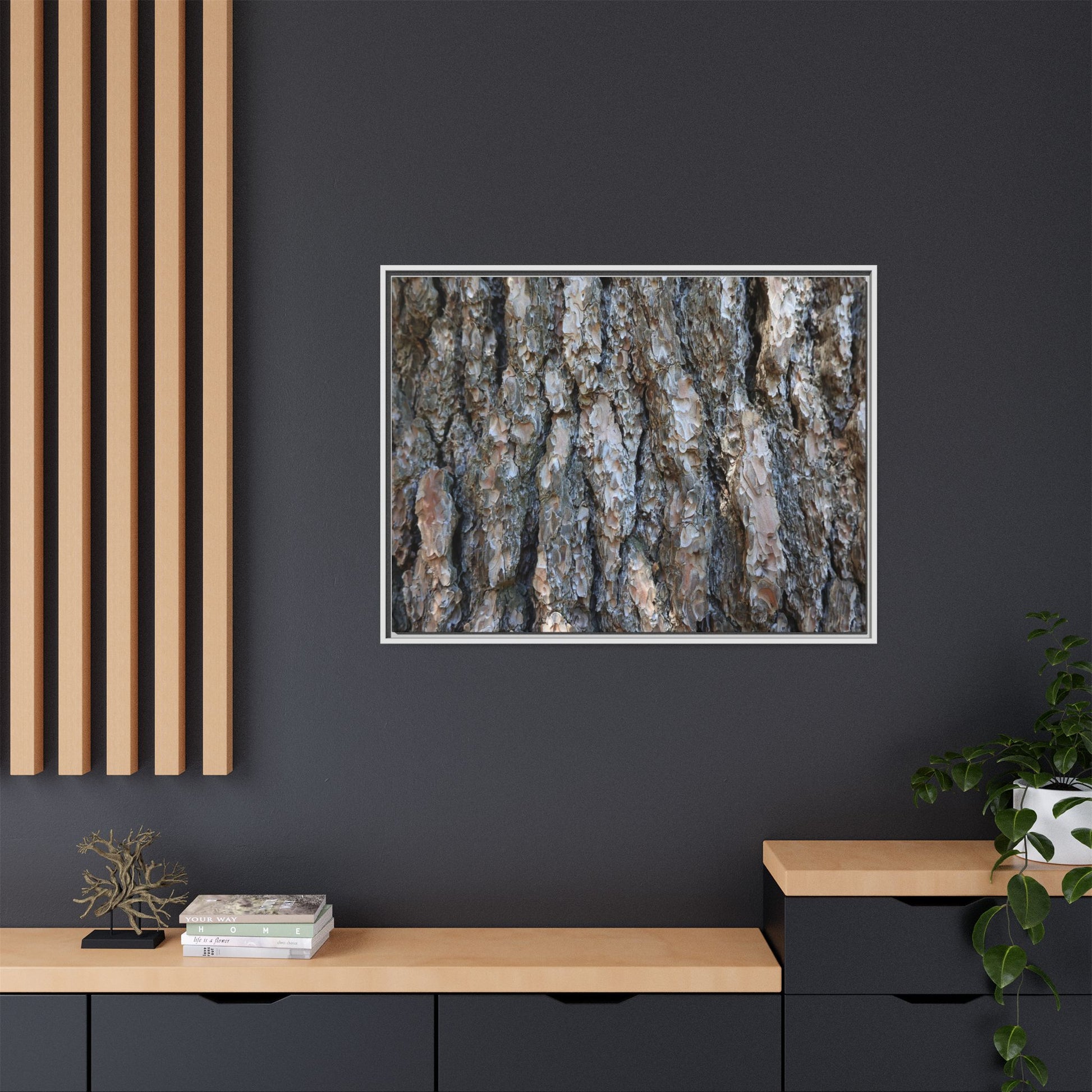 Bark Whispers - Unique Stretched Canvas Wall Art - Art By Earth