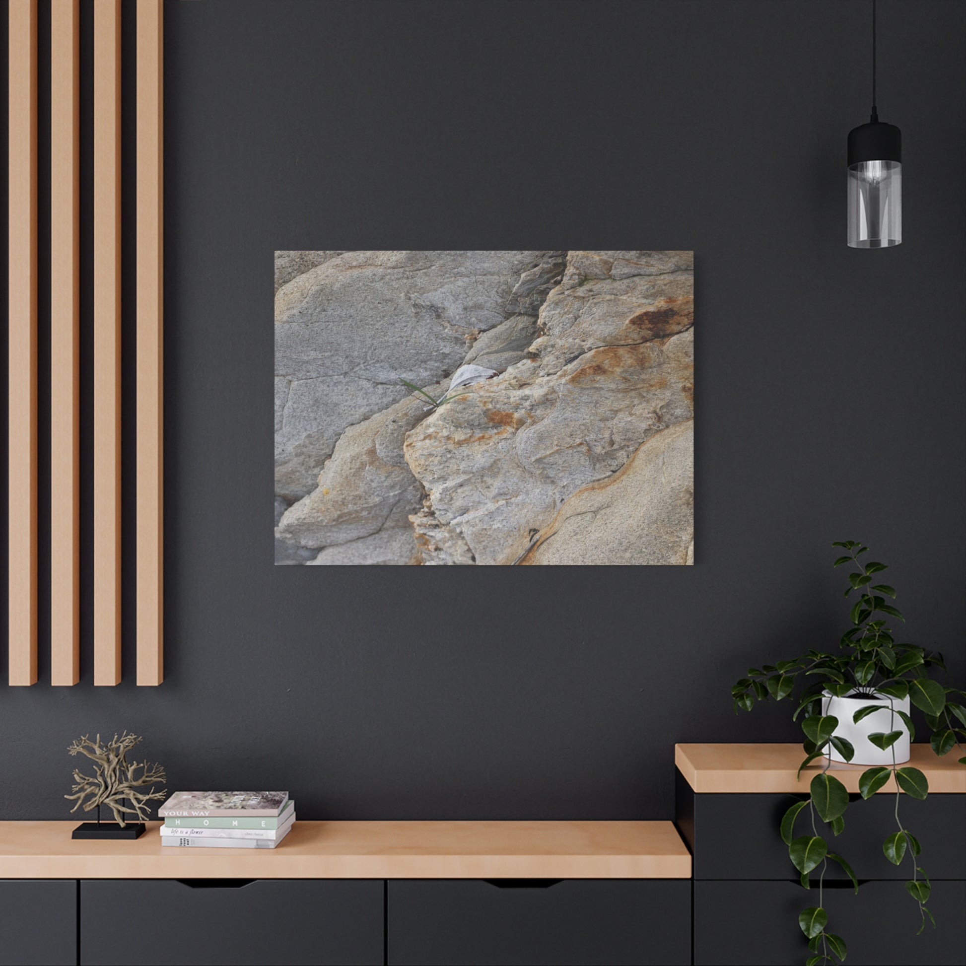 Fractal Earth - Unique Frameless Canvas Wall Art - Art By Earth