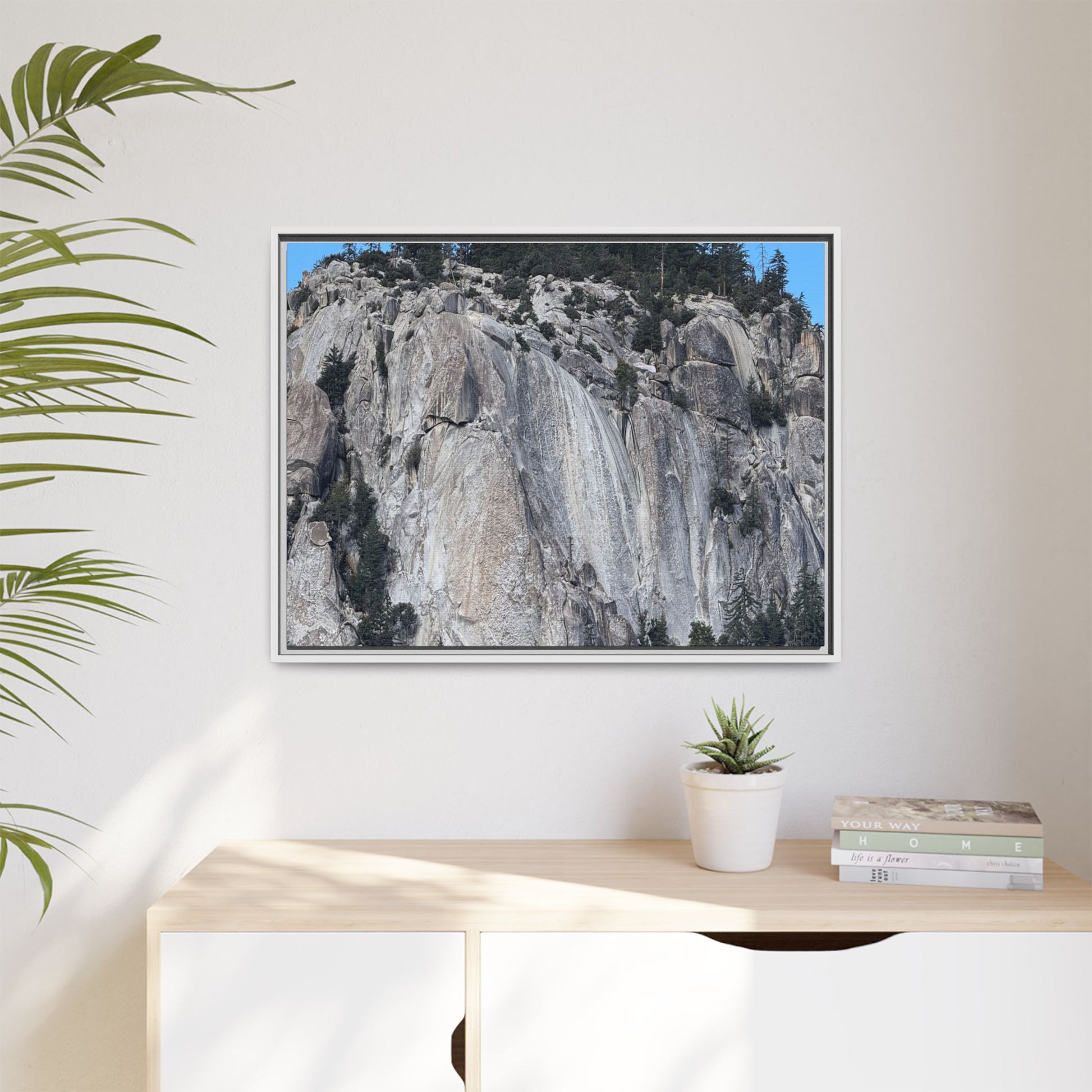 Granite Monument - Unique Stretched Canvas Wall Art - Art By Earth