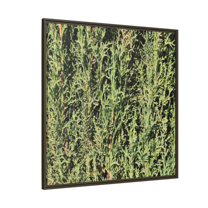 Emerald Labyrinth - Unique Stretched Canvas Wall Art - Art By Earth