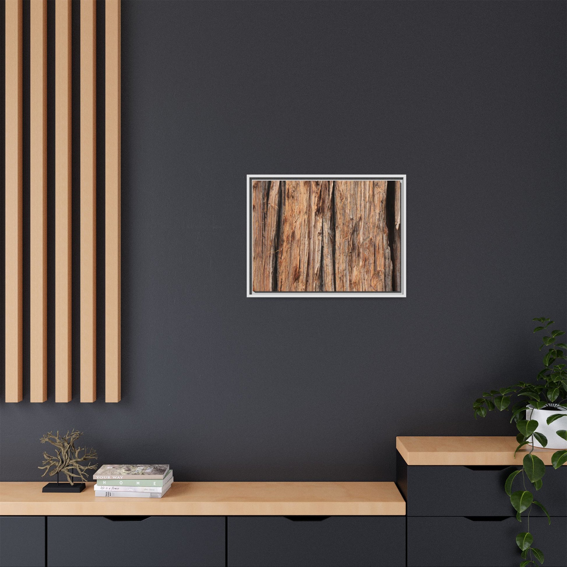 Timber Echoes - Unique Stretched Canvas Wall Art - Art By Earth