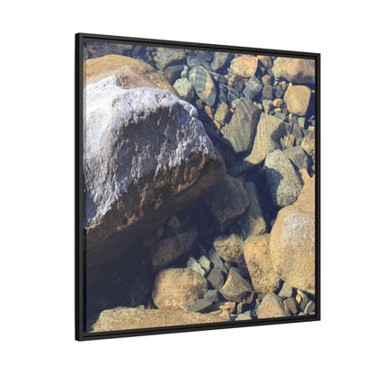 Stone Sanctuary - Unique Stretched Canvas Wall Art