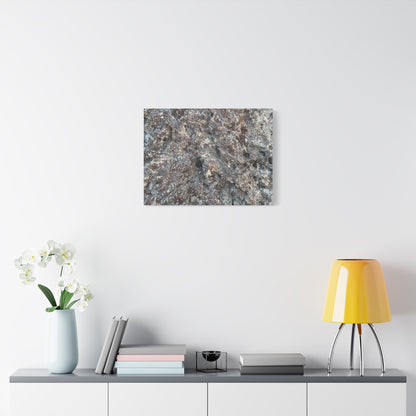 Rust and Granite - Unique Frameless Canvas Wall Art