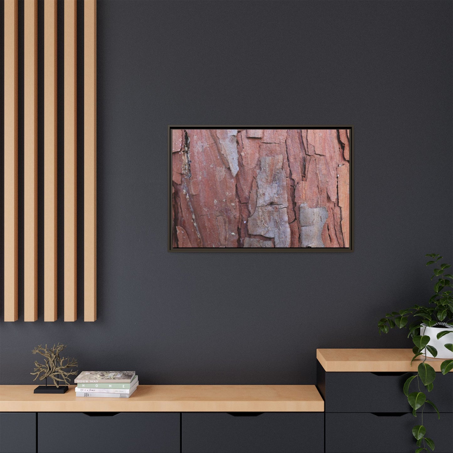 Peeling Bark - Unique Stretched Canvas Wall Art - Art By Earth