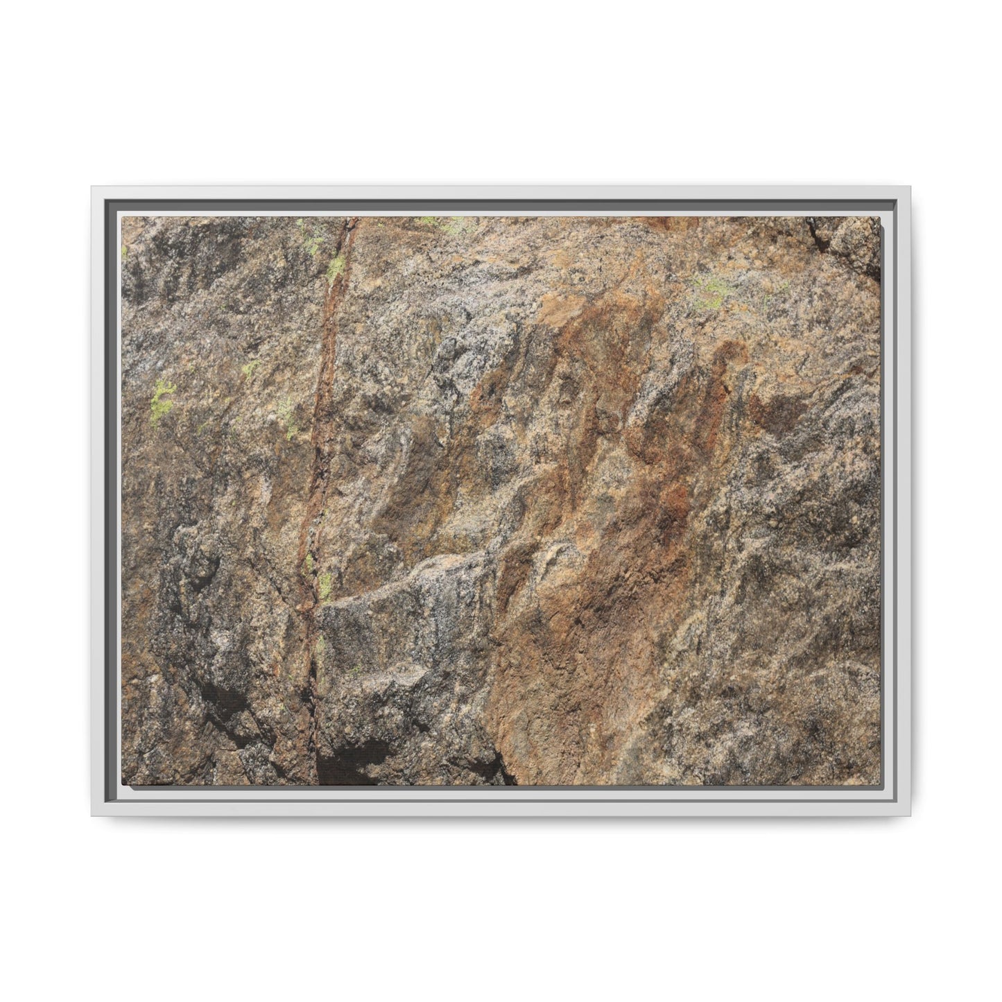 Weathered Rock Formation - Unique Stretched Canvas Wall Art - Art By Earth