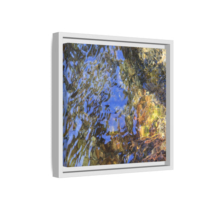 Watery Kaleidoscope - Unique Stretched Canvas Wall Art - Art By Earth