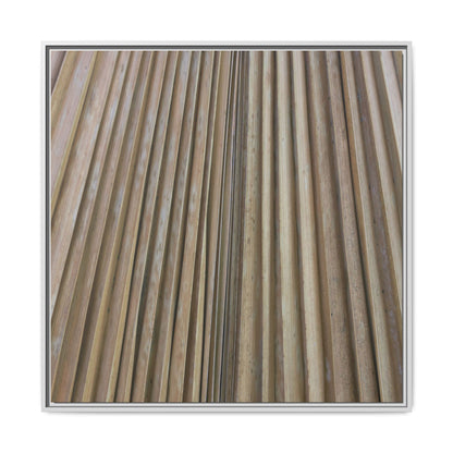 Wooden Whispers - Unique Stretched Canvas Wall Art - Art By Earth