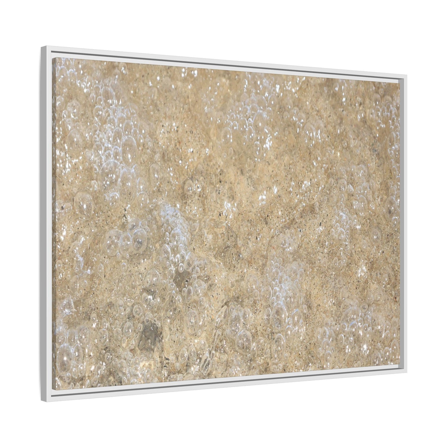 Bubbling Sand - Unique Stretched Canvas Wall Art - Art By Earth