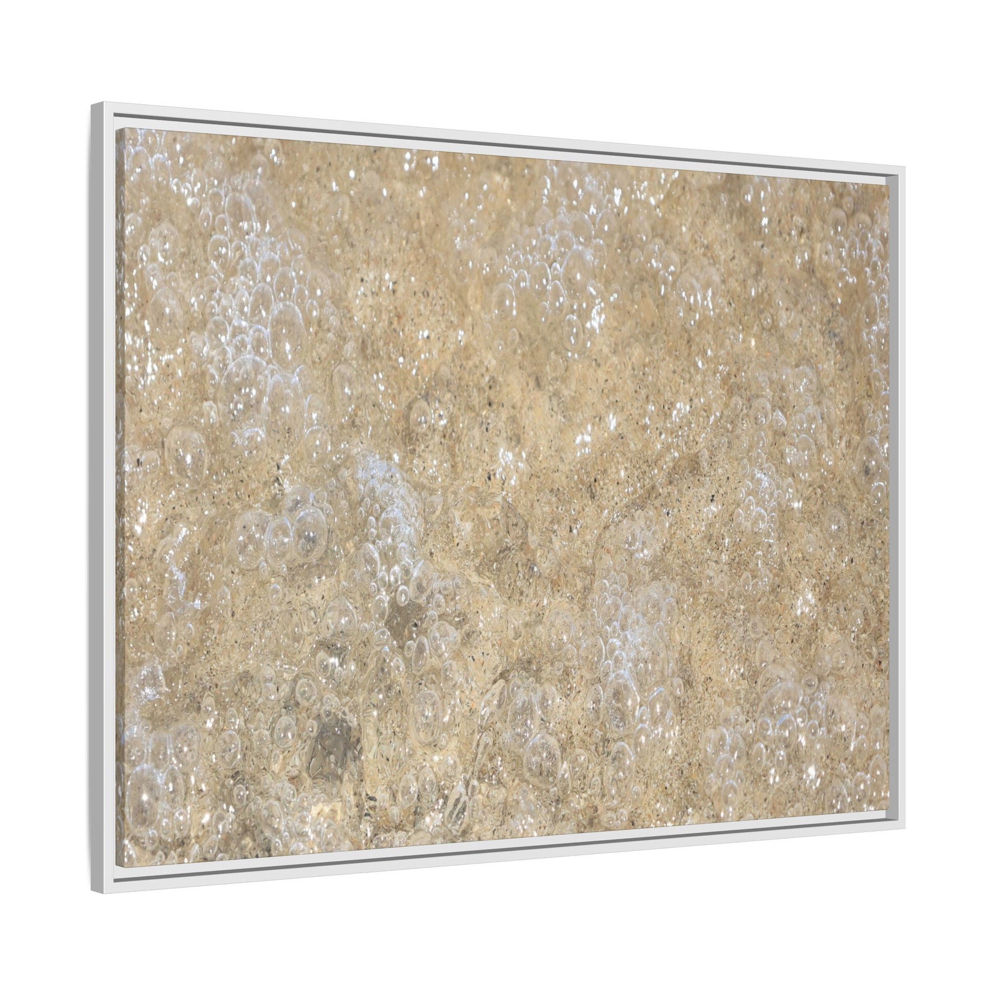 Bubbling Sand - Unique Stretched Canvas Wall Art - Art By Earth