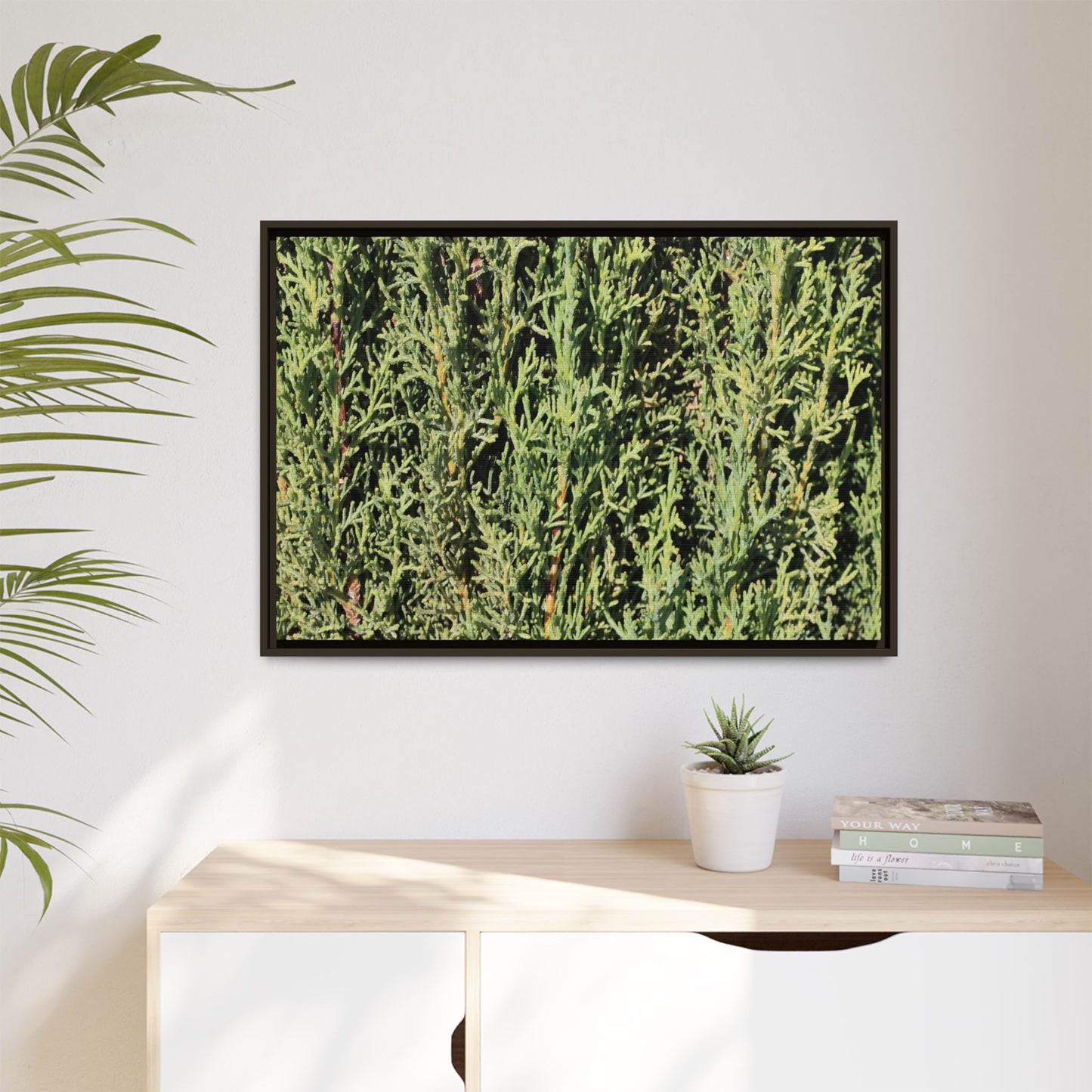 Emerald Labyrinth - Unique Stretched Canvas Wall Art - Art By Earth